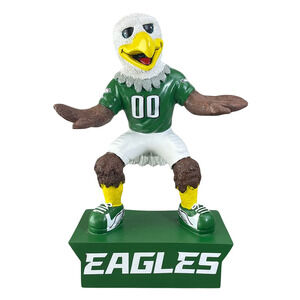 NFL Eagles Retro 12" Mascot Figurine Game Day Hand Painted Swope